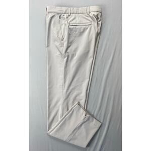 Brooks Brothers Lightweight Flat Front Microfiber Performance Tech Pants. 33X32.